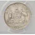 AUSTRALIA 1933 . ONE 1 SHILLING . PCGS GENUINE